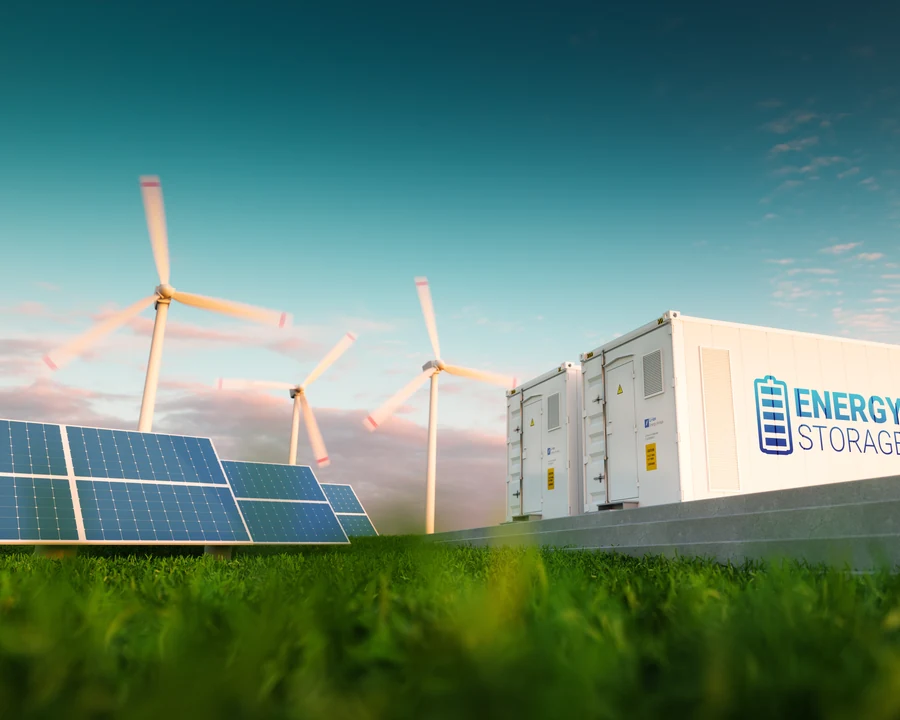 Transformer equipment in a renewable-energy facility