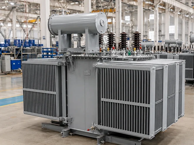 35kV power transformers project equipment in Kazakhstan