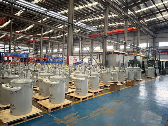 Electrical equipment inside the supplied Jinma workshop
