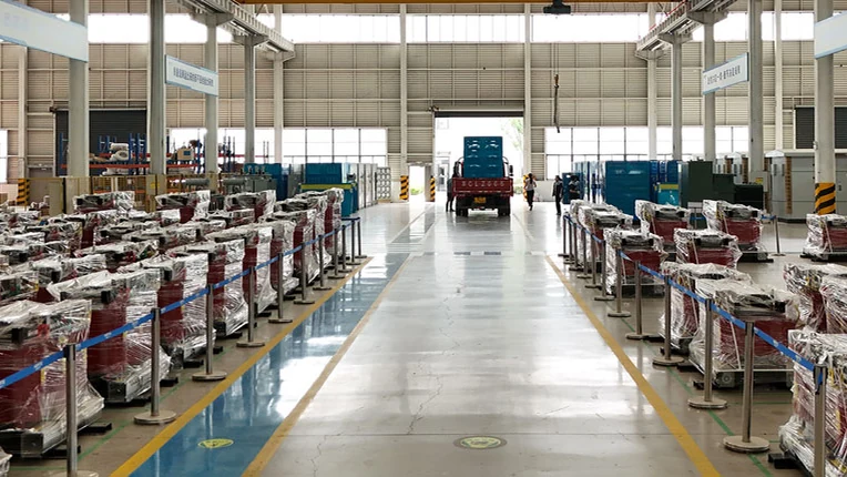 Transformer equipment preparation in the Jinma workshop